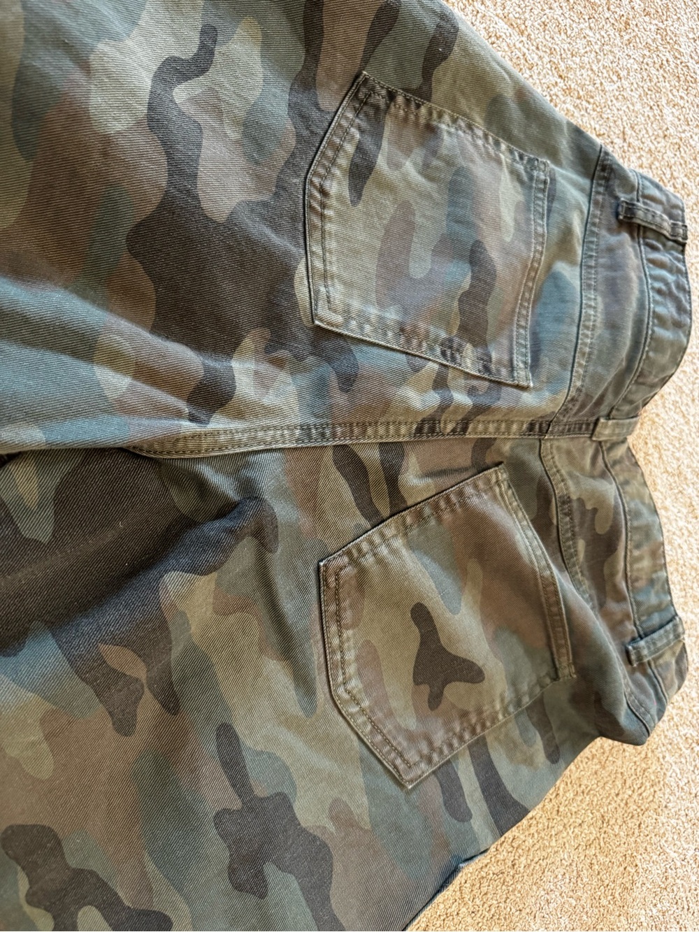 GAP Olive Green Cargo Barrel Pants - Picture 10 of 10